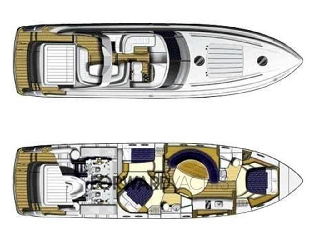 Princess yachts V58