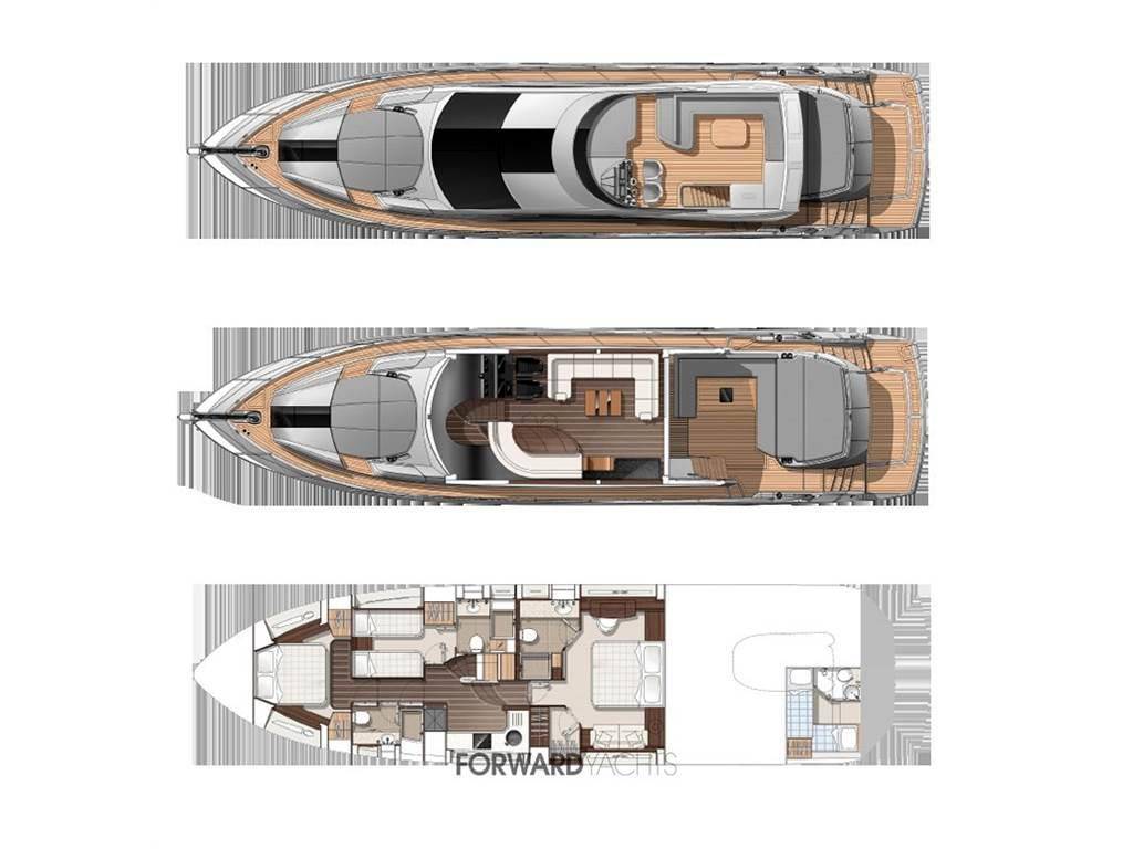 Sunseeker 68 sport yacht