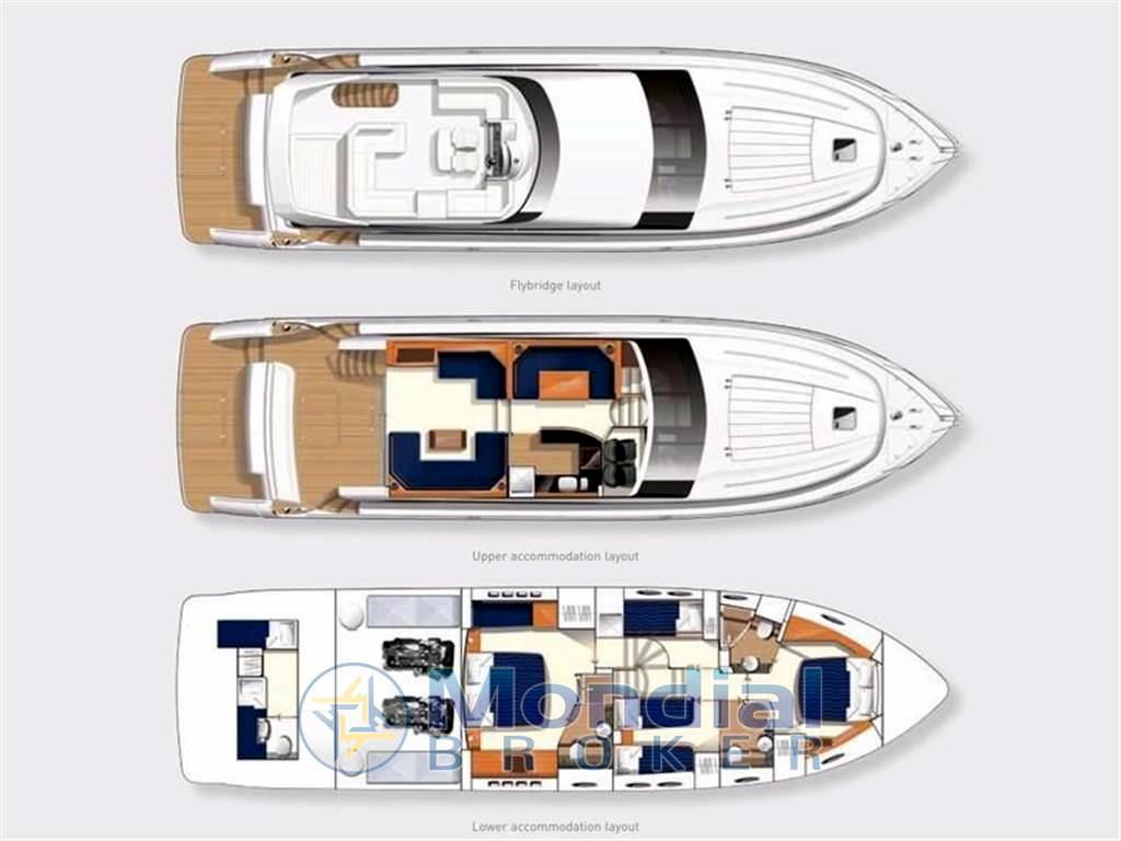 Princess yachts 62