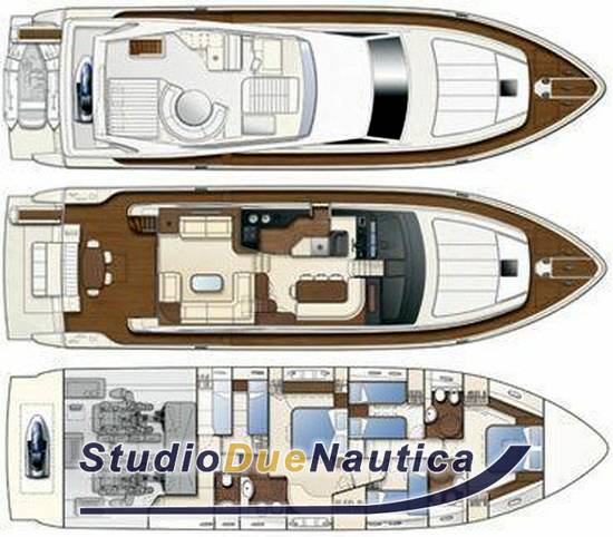 Ferretti 681 fly