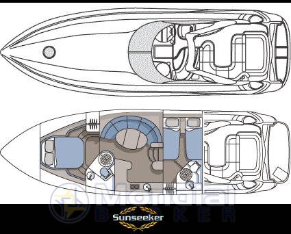 Sunseeker 44 camargue