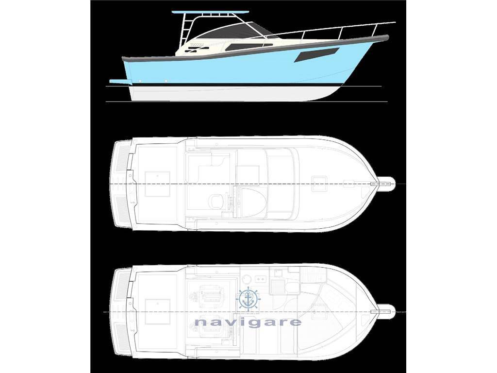 Tuccoli marine T280 entrobordo