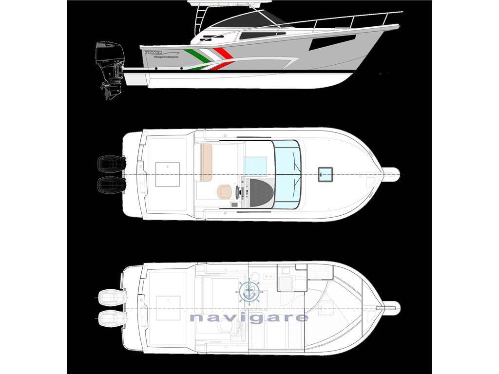 Tuccoli marine T280 fuoribordo