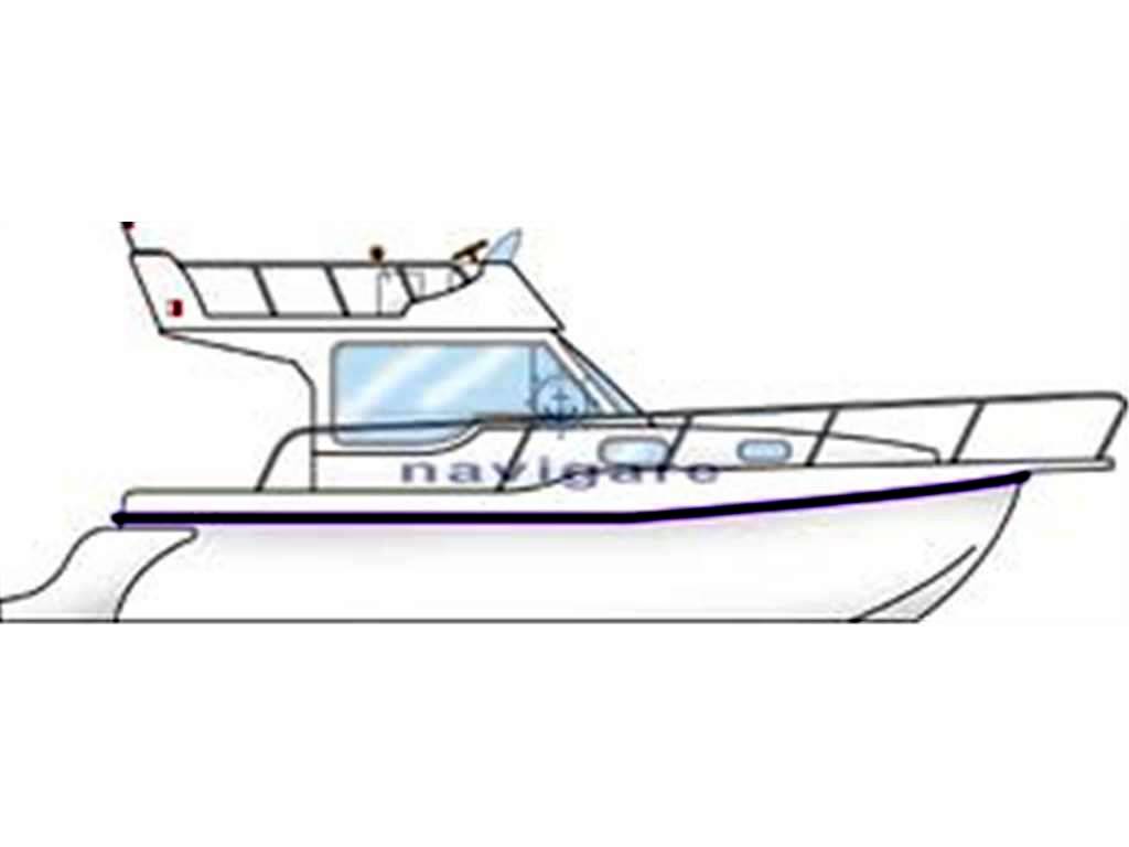Ala blu Proteo 28 flying bridge