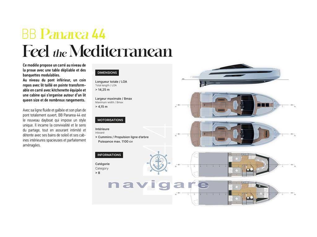 Bb yachts Panarea 44