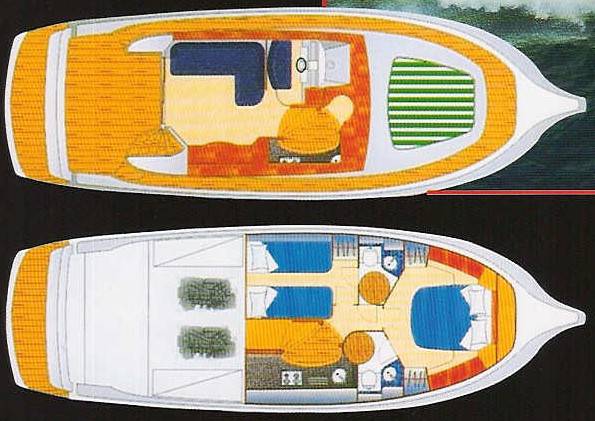 C.n. del tirreno Cayman 42