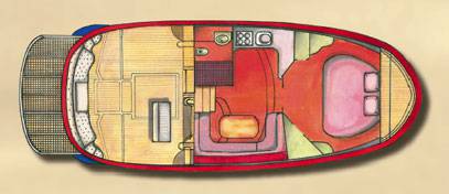 F.lli aprea Sorrento 32 semi cabin