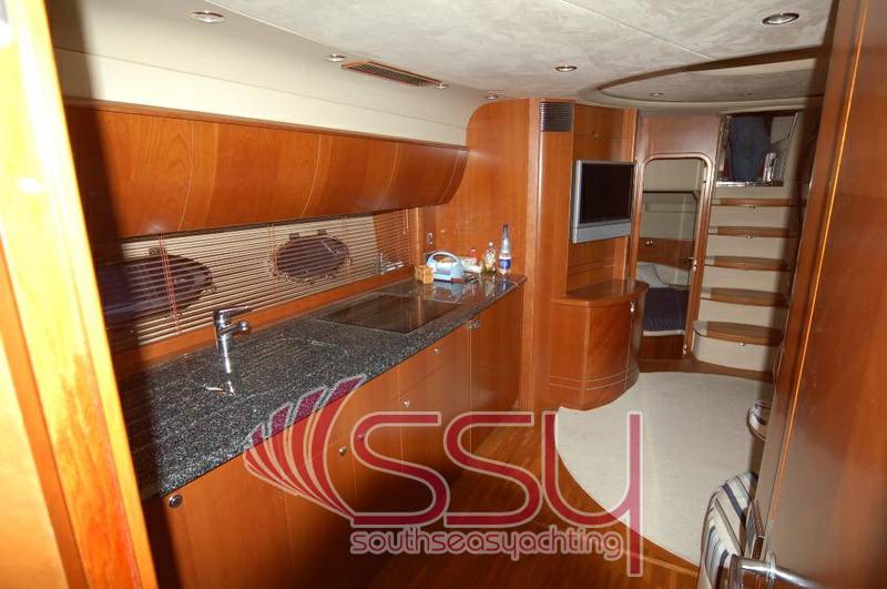 Princess V 58 hard top