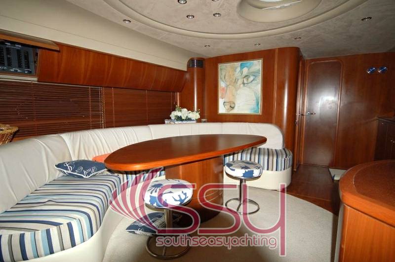 Princess V 58 hard top