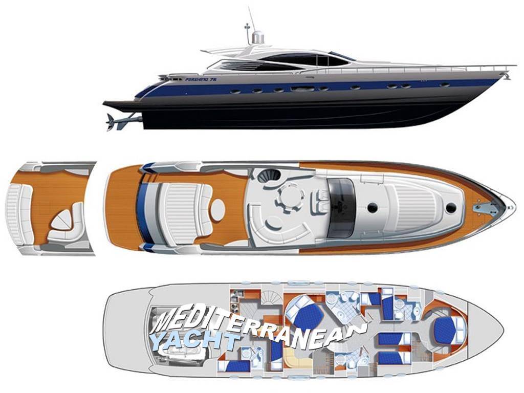 Cantieri navali delladriatico Pershing 76