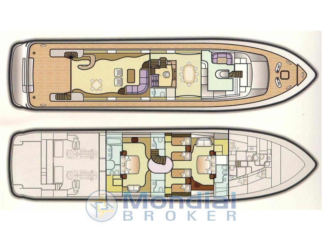 Cantieri di pisa Akhir 110 le charter