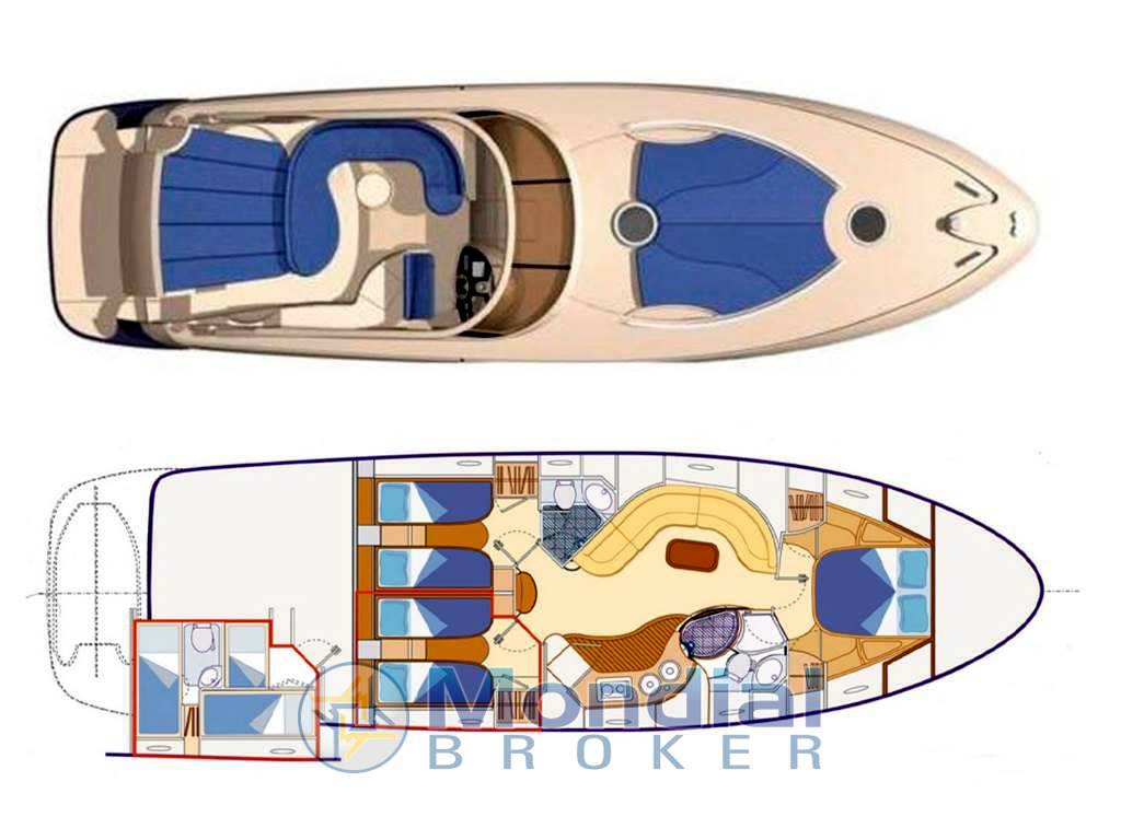 Cantieri di baia 54 aqua