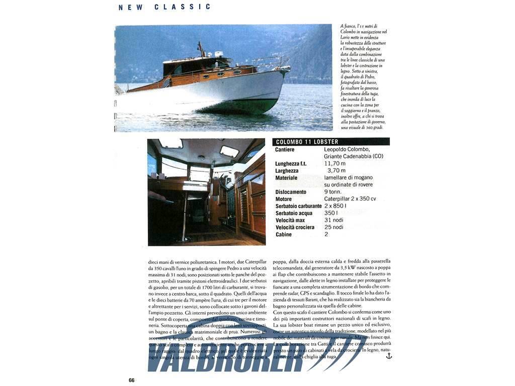 Cantiere leopoldo colombo Lobster 38