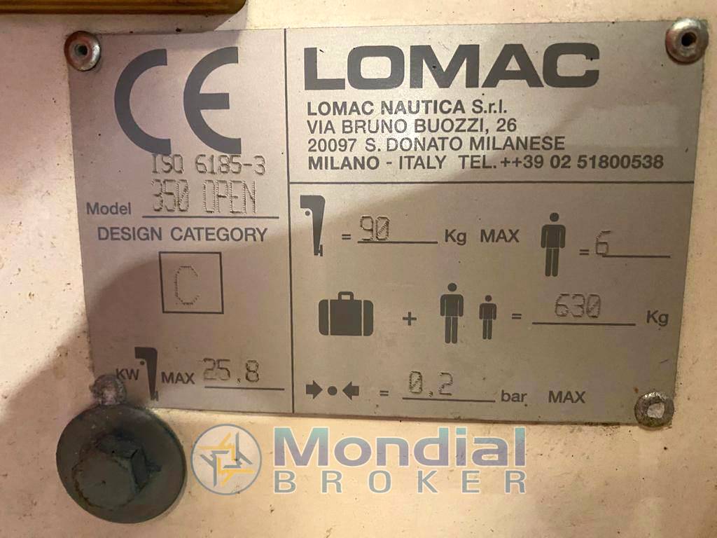 Lomac nautica 350 lx tender