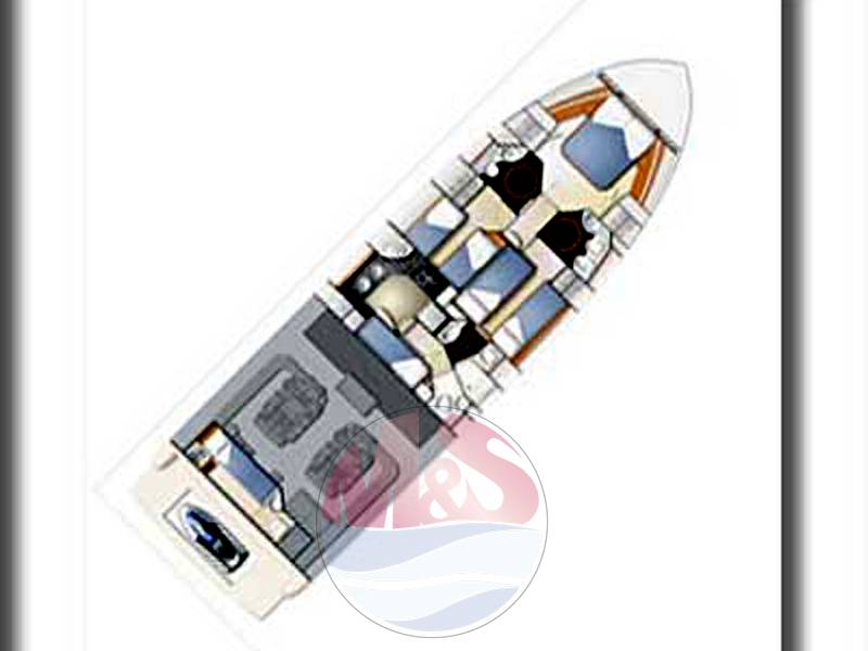 Ferretti 550 fly