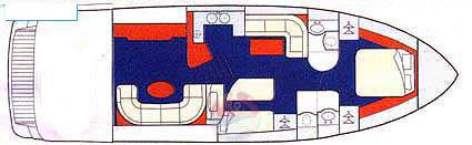Marine projects Princess 480 fly