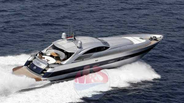 Pershing 88 silver