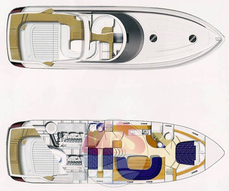 Princess V50 open