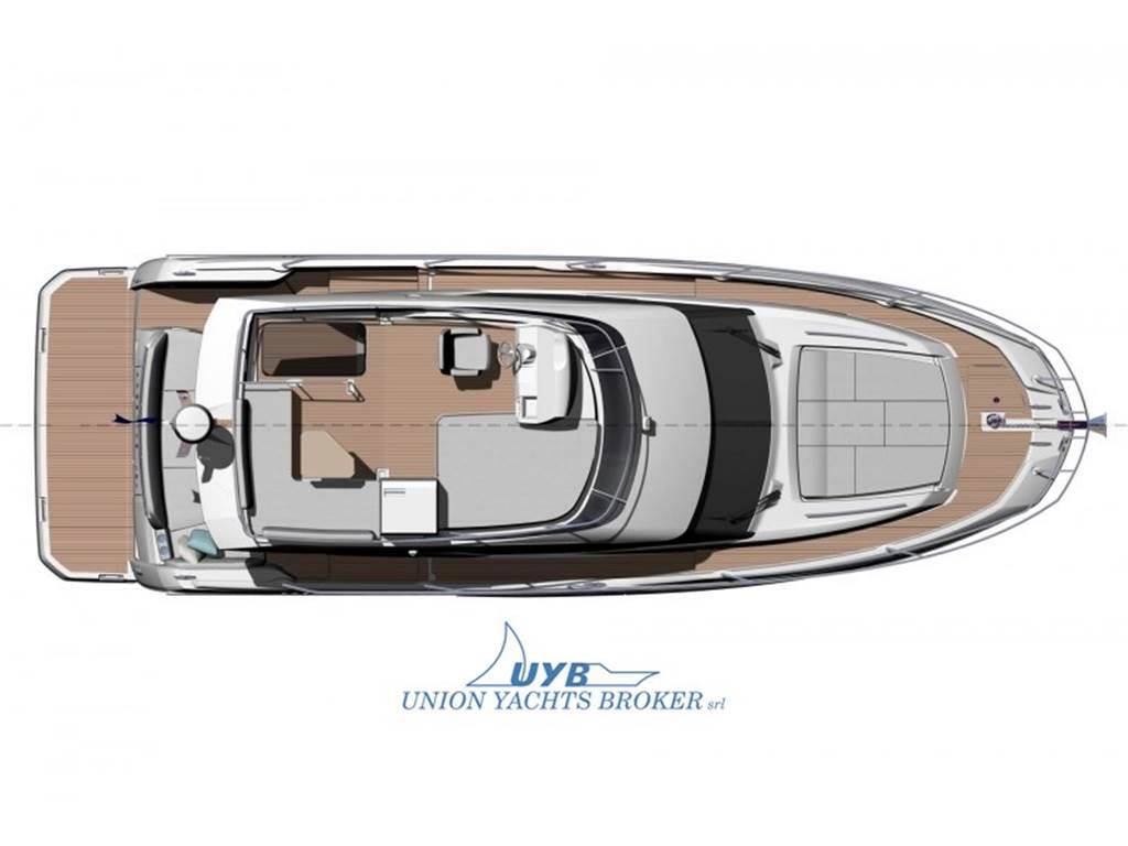 Prestige 420 flybridge line