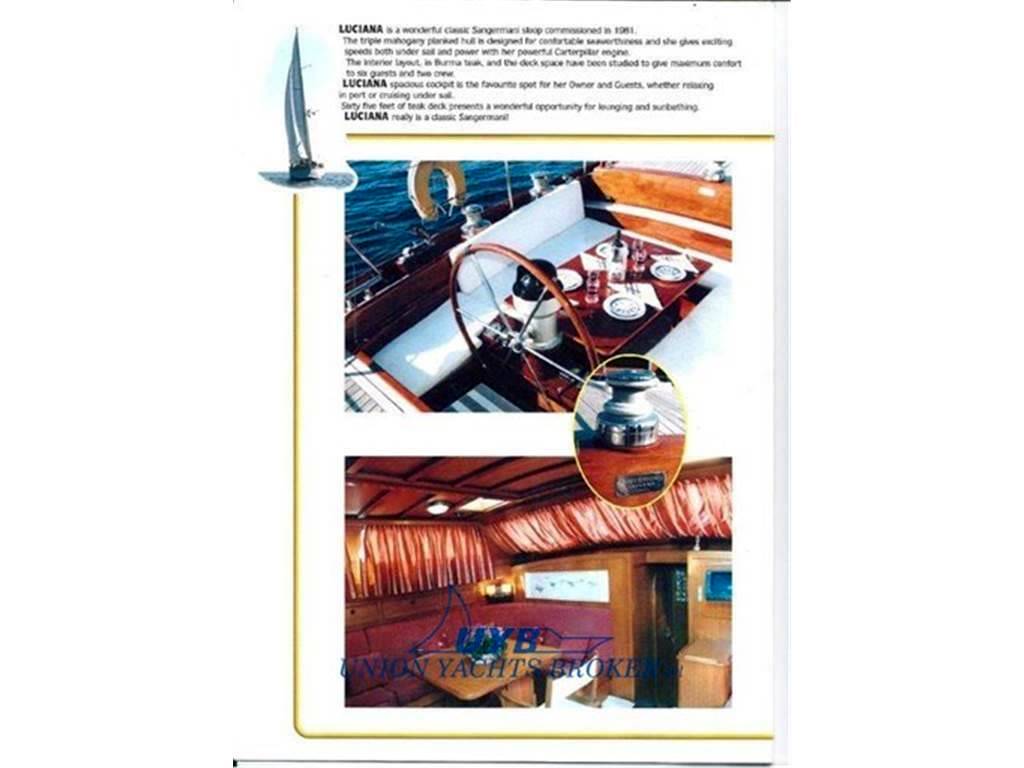 Sangermani Bermudian sloop 19.60