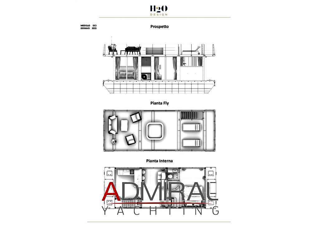 Houseboat - h20 design Dc3