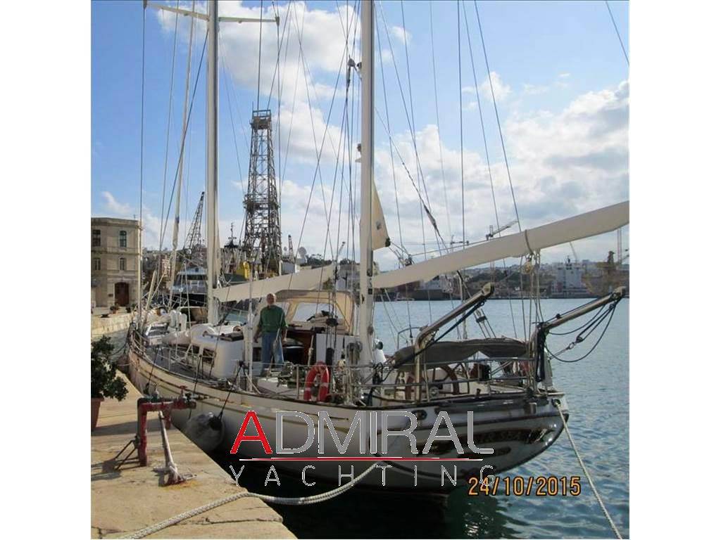 Astilleros alianza 76’ steel ketch – fast ocean cruiser