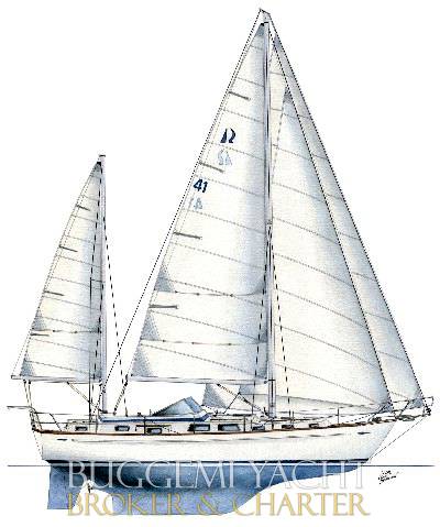 Hallberg rassy 41 ketch