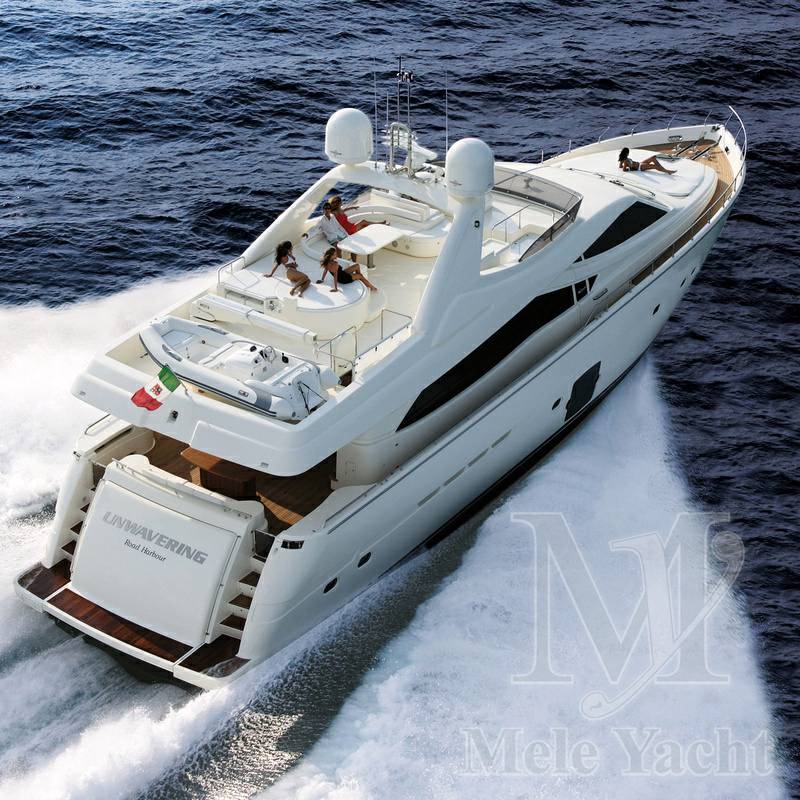 Ferretti 830 hard top