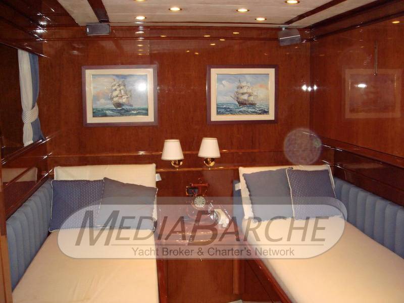 Benetti sail division 83 transom stern