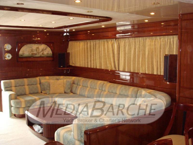 Benetti sail division 83 transom stern