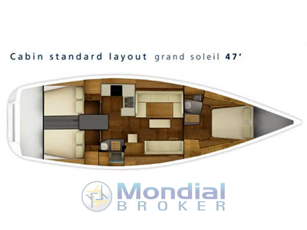 Cantieri del pardo Grand soleil 47