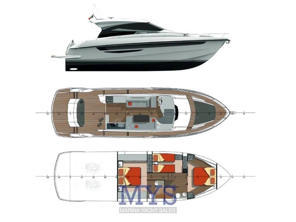 Cayman yachts S520 new