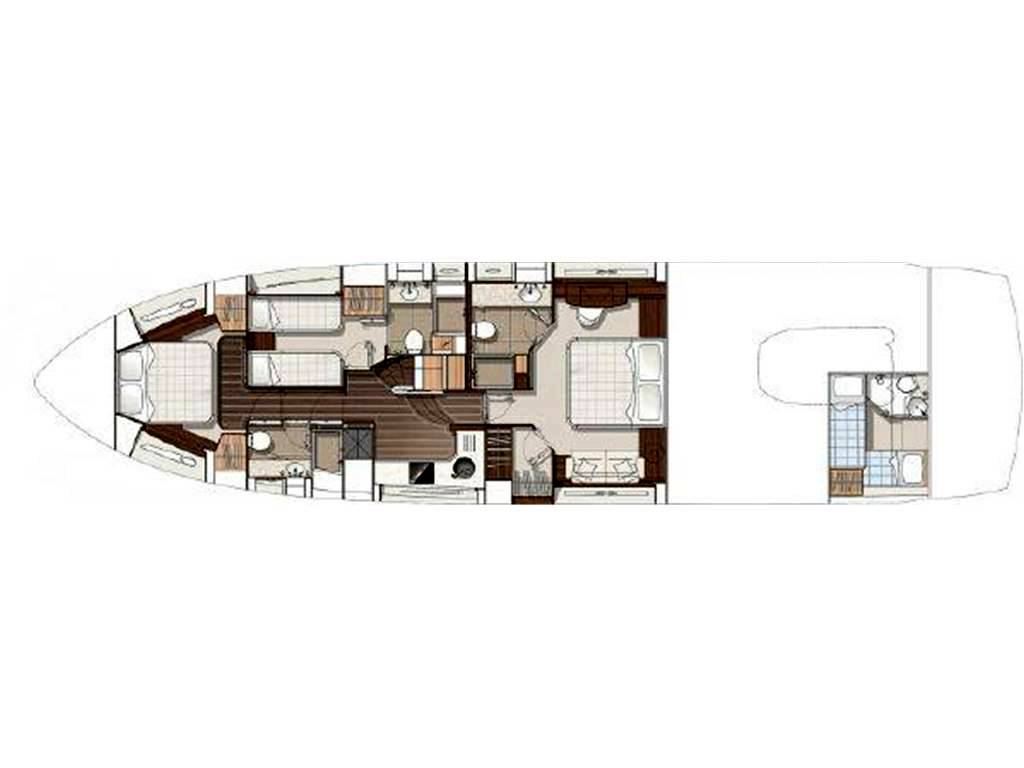 Sunseeker 68 sport yacht