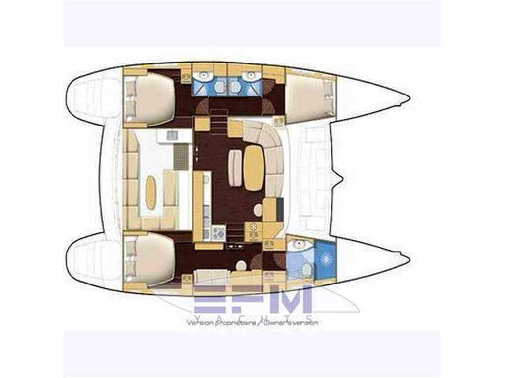 Lagoon 440 fly armatore