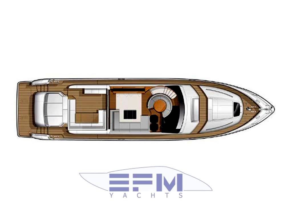 Princess yacht V 72