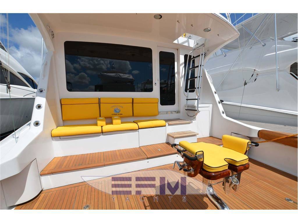 Hatteras 64 convertible