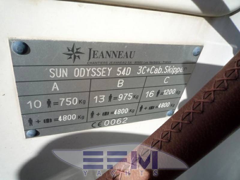 Jeanneau Sun odyssey 54 ds