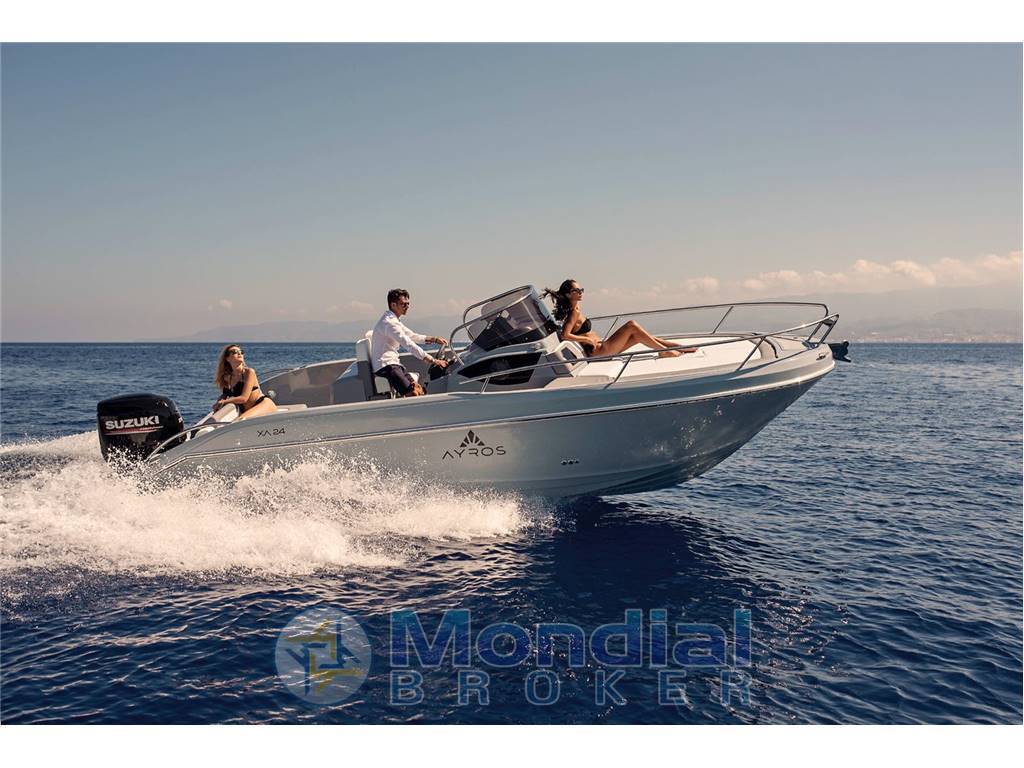 Noleggio rent charter Ayros xa 24 walkaround - con patente