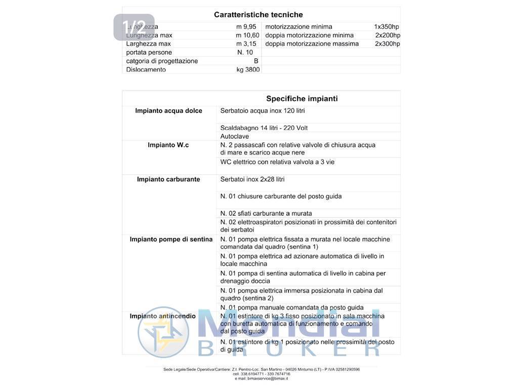 Bimax Alchimia 34 natante