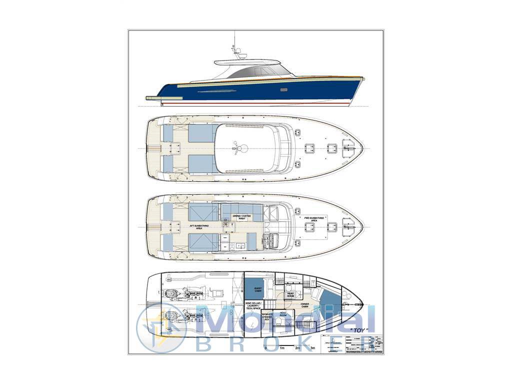 Toy marine Tender 47