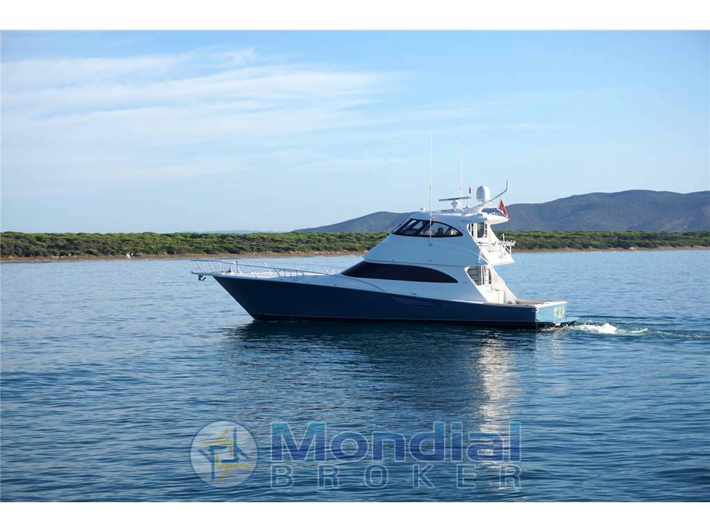 Viking 62 enclosed bridge