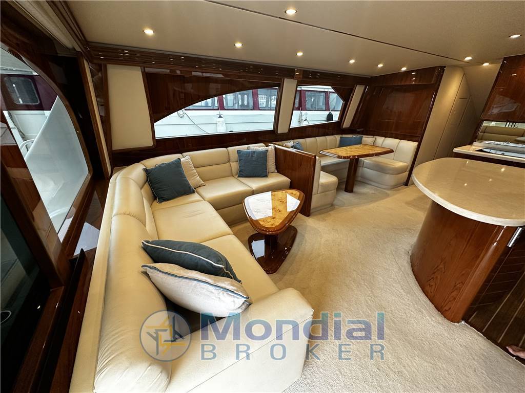 Viking 62 enclosed bridge