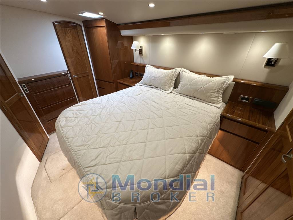 Viking 62 enclosed bridge