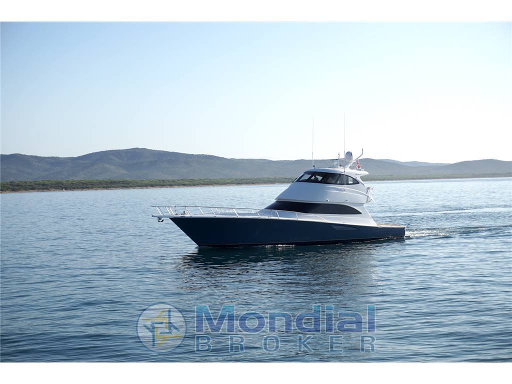 Viking 62 enclosed bridge