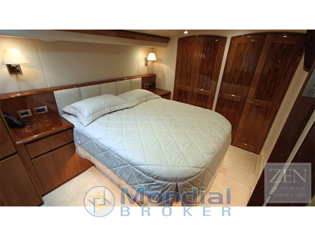 Viking 62 enclosed bridge