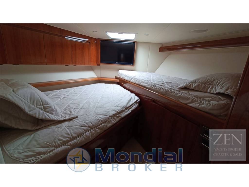 Viking 62 enclosed bridge