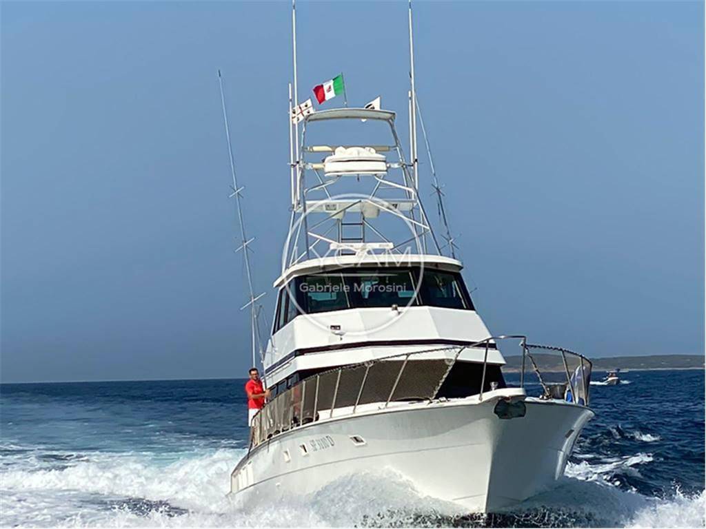 Hatteras 65 enclosed