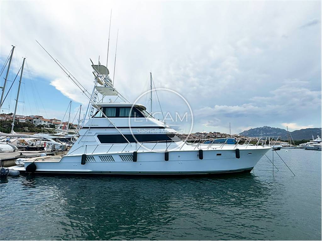 Hatteras 65 enclosed