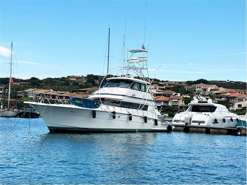 Hatteras 65 enclosed