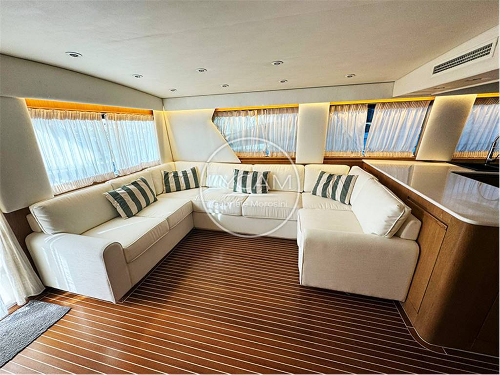 Hatteras 65 enclosed